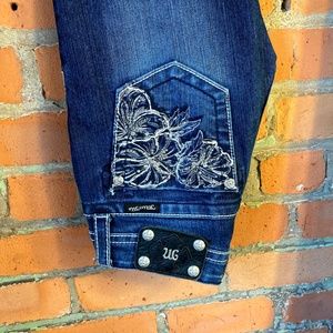 Boot Cut Blue Jeans
